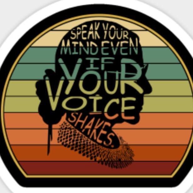 Courage comes from a conviction within. It is not a function of physical stature, but of integrity and emotional stature. #courage #RBG #upstandingtogether