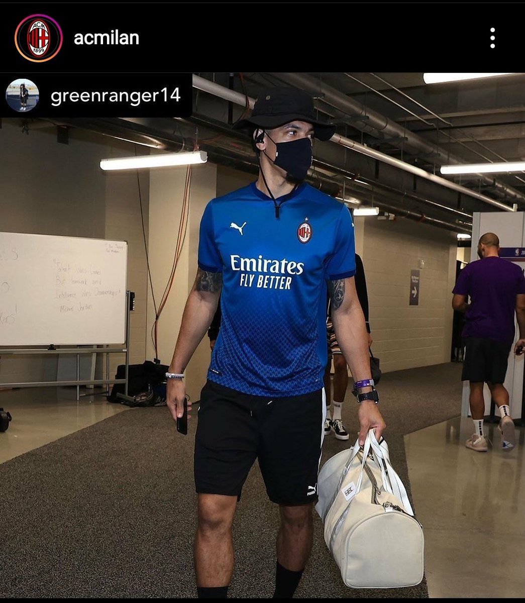 Milan Arg On Twitter Danny Green La Lakers Con La Camiseta Del Milan Sabe Quien Es El Mas Grande