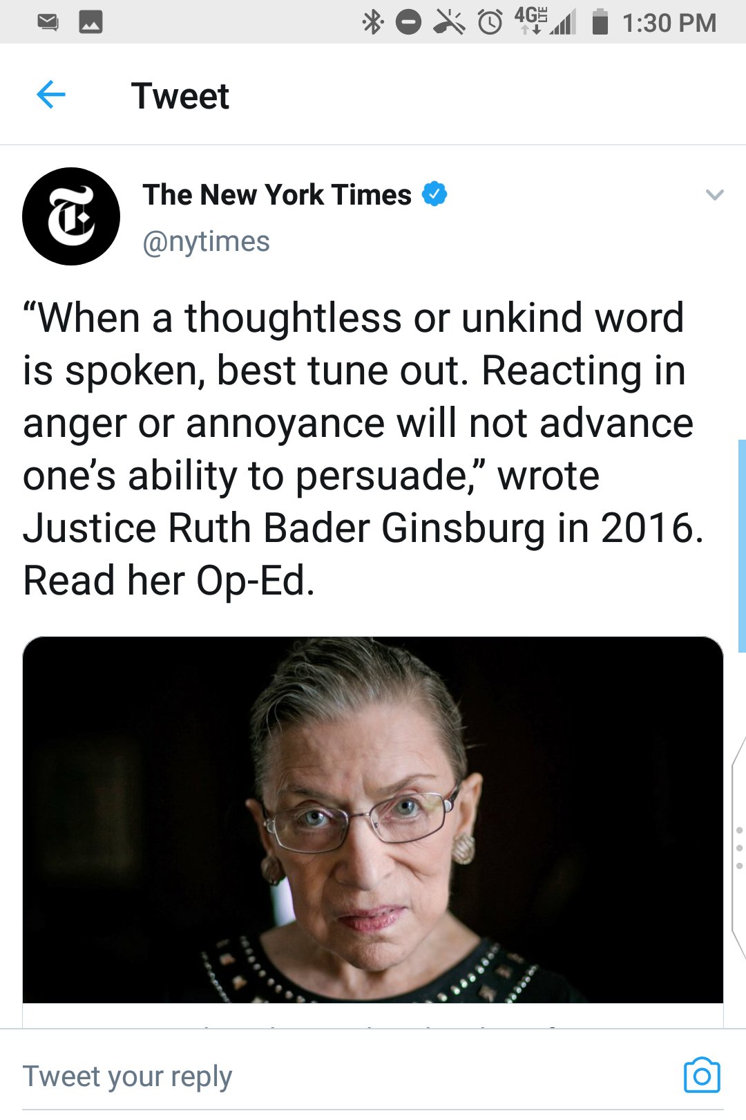 The New York Times on Twitter "“When a thoughtless or unkind word is