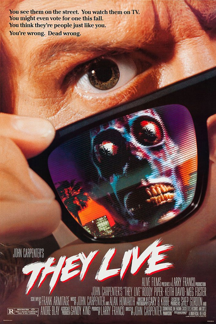 9/19/20 (first viewing) - They Live (1988) Dir. John Carpenter