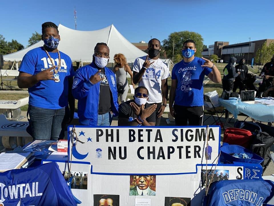 SigmasNu's tweet photo. Thanks to everyone who came out and supported the Org fair!! Continue to stay safe & Healthy as the year continues!! 🙏🏾💙🤘🏾
“Our cause speeds on its way”
#GOMAB #PBS #Nuchapter https://t.co/6YZ4zD88vh