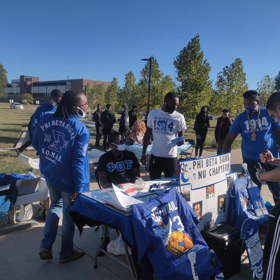 SigmasNu's tweet photo. Thanks to everyone who came out and supported the Org fair!! Continue to stay safe & Healthy as the year continues!! 🙏🏾💙🤘🏾
“Our cause speeds on its way”
#GOMAB #PBS #Nuchapter https://t.co/6YZ4zD88vh