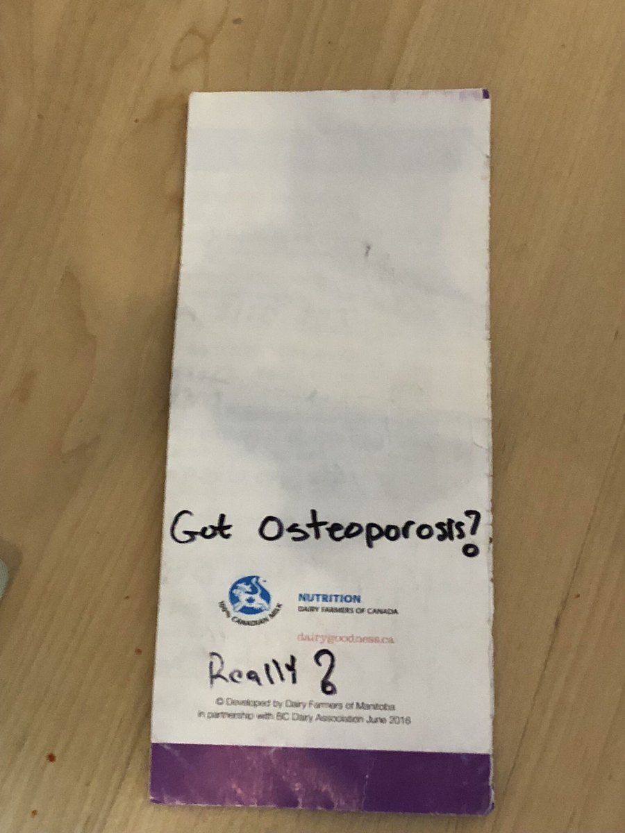 carecgy's tweet photo. @FrasierHarry What took so long? Got #Cancer? Going to your #Doctor and picking up a #Dairy guide written by the industry is like @MADDOnline opening up a liquor store. #NoDairy #TruthMatters #DairyIsScary 🤔😷🥛#MILK Try #OATMILK 🌱🙌👌#Farming https://t.co/pUTiZtXDkO https://t.co/uXofMmlJOm https://t.co/1Pa5qiPCfh