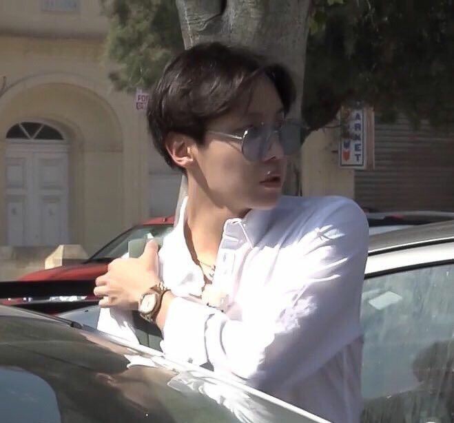 hoseok in shirts is THE look
