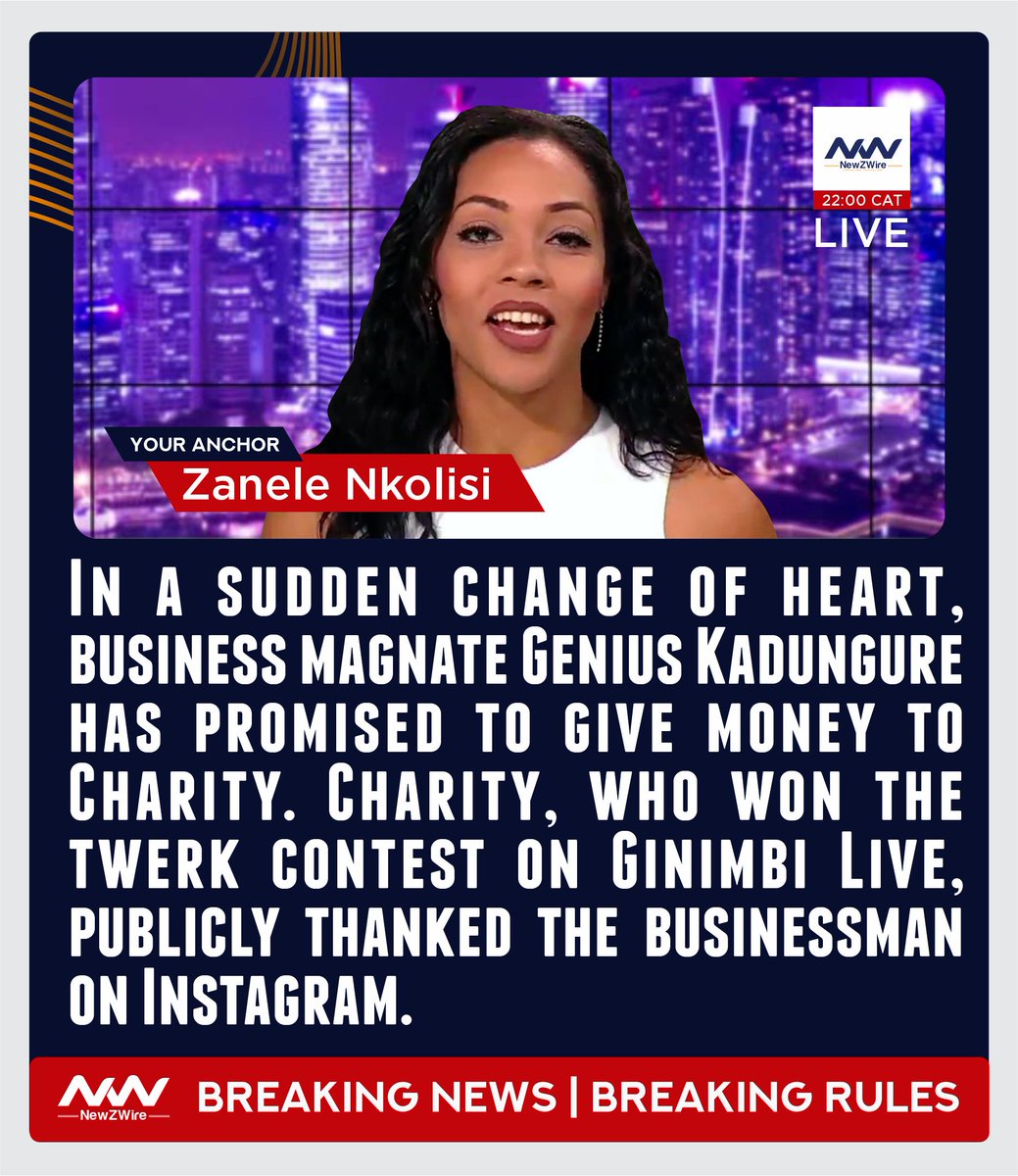 NewZWireZW's tweet photo. A Change of heart from Ginimbi 💪🏾 https://t.co/ww8f8x0rC4