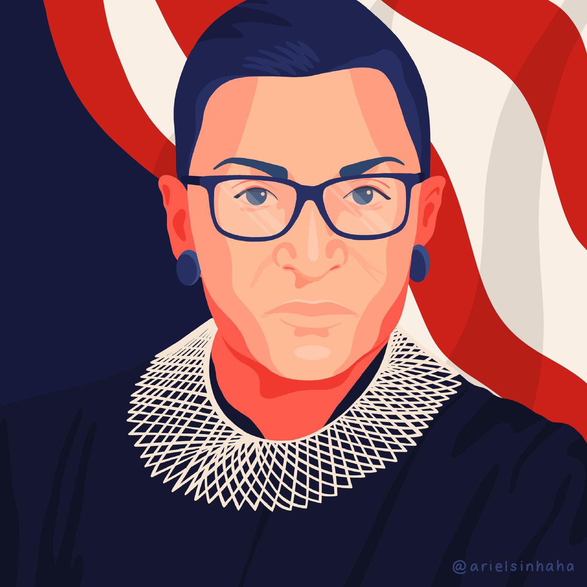 "I would like to be remembered as someone who used whatever talent she had to do her work to the very best of her ability." RBG