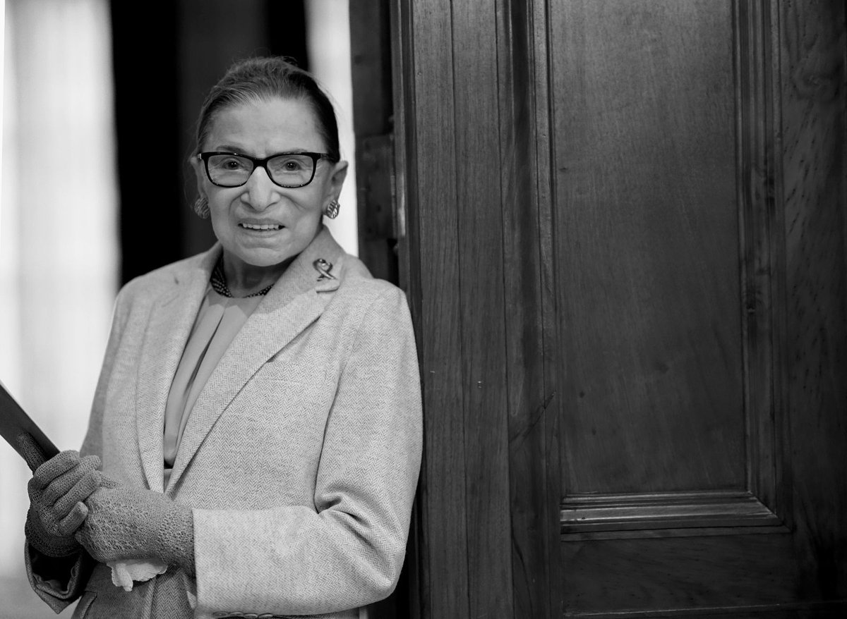 "Fight for the things that you care about, but do it in a way that will lead others to join you."-Ruth Bader Ginsburg