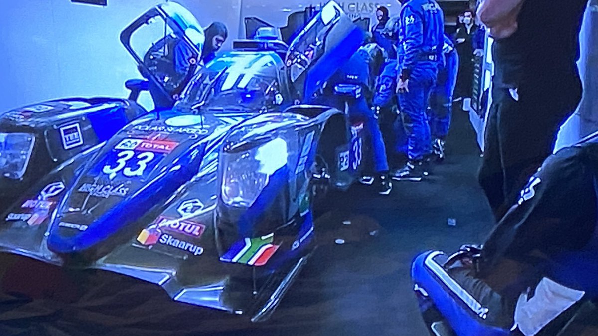 Cool to see the South African flag 🇿🇦 on number 33 <a href="/HighClassRacing/">High Class Racing</a> car for Mark Patterson racing in LMP2 at Le Mans. Rightly, lots of attention on South Africans in other series but <a href="/24hoursoflemans/">24 Hours of Le Mans</a> is the ultimate race.
