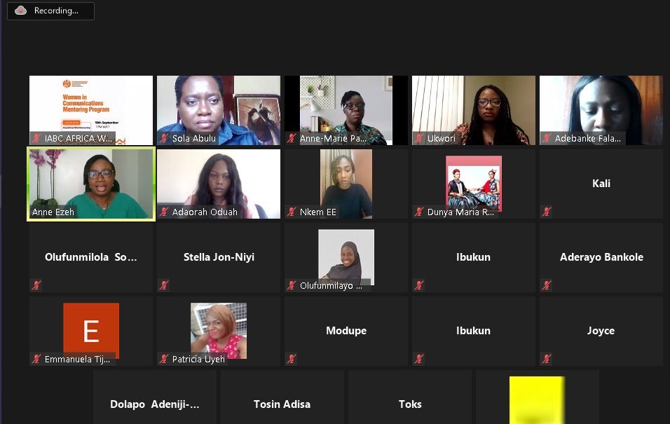 A truly rewarding session today at the maiden edition of the Women in Communication Mentoring Program.  Incase you missed the session have a look at the photo and keep a look out for the recording!