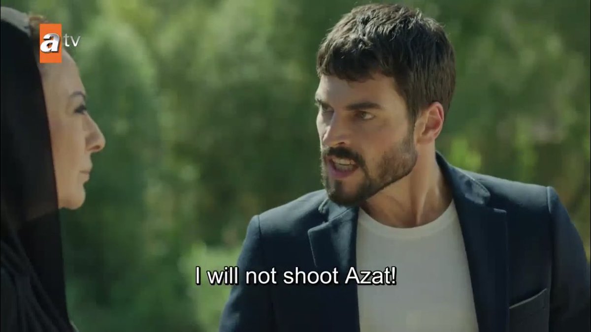 HE’S GONNA SHOOT AZAT TO SAVE HIS LIFE BECAUSE IF MAHMUT SHOOTS HIM AZAT WILL DIE UGHHHHH   #Hercai