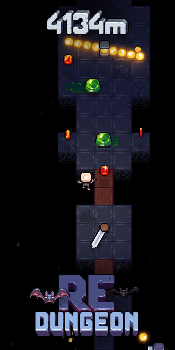 danx505's tweet photo. I walked 4134m in #Redungeon! #Eneminds #Nitrome Google Play: https://t.co/NSSw6QvY3V https://t.co/sG8CJ5TQ25