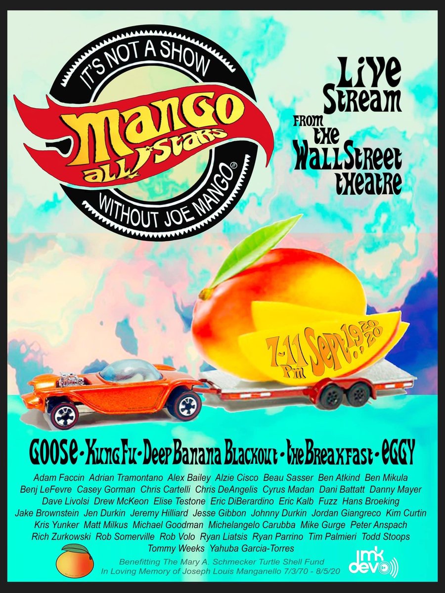 goosetheband's tweet photo. Playing a short set in memory of our dear friend Joe Mango tonight  — free stream here: https://t.co/IL74eEZhl4 https://t.co/LFIuoae8gE
