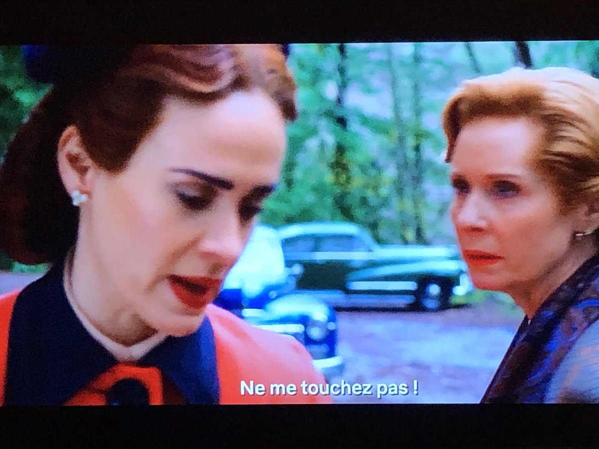 NeloDy4Root's tweet photo. ⁦@MsSarahPaulson⁩ hoooo u broke my little heart... so fart this show is juste so good #Ratched https://t.co/JhedLY5NOg