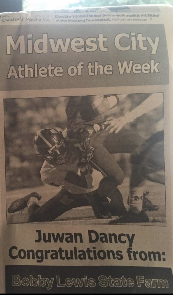 DancyJuwan's tweet photo. Week 3:

Athlete of the Week❗️❗️

4 tackles
1 PBU
1 INT(TD) https://t.co/W8r3CqeHCE