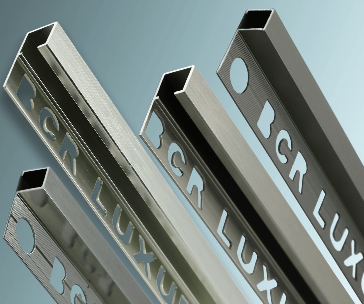 buildingchemica's tweet image. SQUARE EDGE TILE TRIM ALUMINIUM #brushfinish #projollysquare #proangle #aluminiumtiletrim #titaniumbrushedtiletrim #brushedtiletrim #sideopensquaretiletrim #squaretiletrim #tiletrim #tiletrims #tiletrimuk #tiletrimtitanium #tiletrimanodised #tiletrimantibacterial #tiletrimbcr
