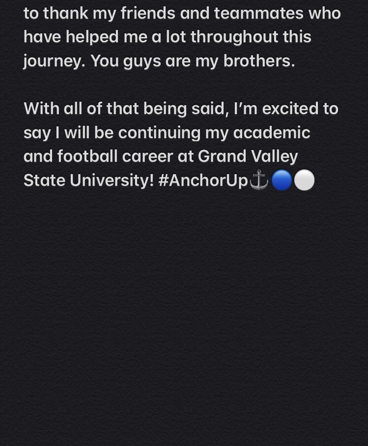 <a href="/gvsufootball/">GVSU Football</a> <a href="/GVSU_FBRecruits/">GVSU FB Recruiting</a> <a href="/gvsulakers/">GVSU Lakers</a> @CoachMitchGVSU <a href="/CoachPostmaGV/">Nick Postma</a> <a href="/CoachLouisGVSU/">Jim Louis</a> <a href="/WRTreezy/">Roy Roundtree</a> <a href="/cjeagles/">Chaminade Julienne Catholic High School</a> <a href="/CJEaglesSports/">CJ Athletic Office</a> <a href="/CJEAGLESFB/">CJ Eagles Football</a> <a href="/PlayBookAthlete/">PLAYBOOK ATHLETE</a> <a href="/elitefootballac/">EliteTalentFootball</a> #WAWG #AnchorUp