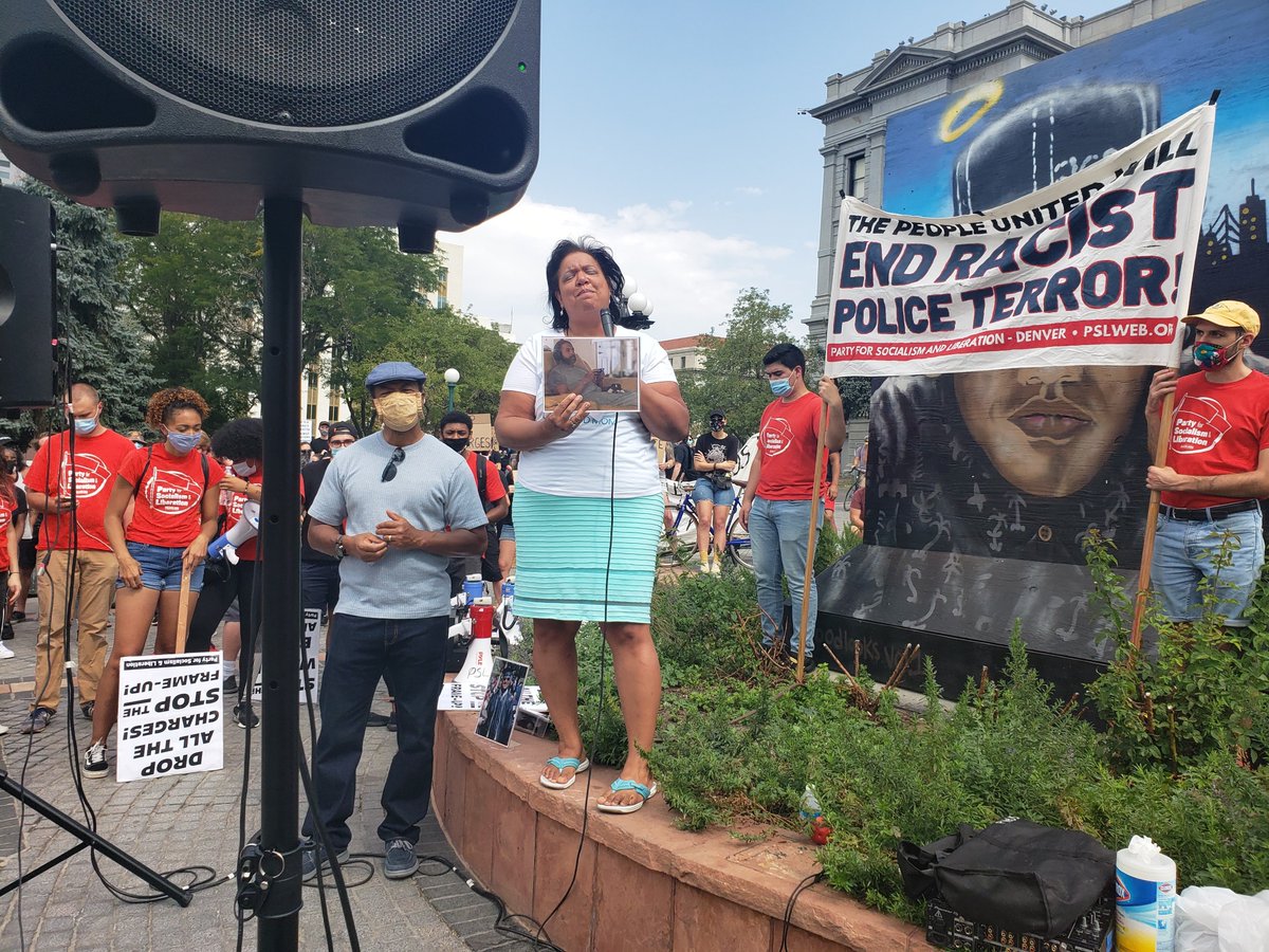On how Joel& #39;s entire family from all manner of backgrounds is rallying to support him:“We have a rainbow coalition in our family! Arresting my son has brought me out here... They got a lot more than they bargained for!”   #DropTheChargesCO