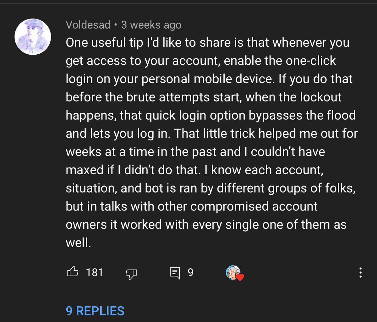I’ve noticed a few people on my TL having the “too many login attempts” forced log out issue, I saw a comment from <a href="/Voldesad/">Gray</a> saying that if you turn on 1 click login on your mobile device it can bypass the issue but I’m not sure if it’s a permanent solution, just sharing the info