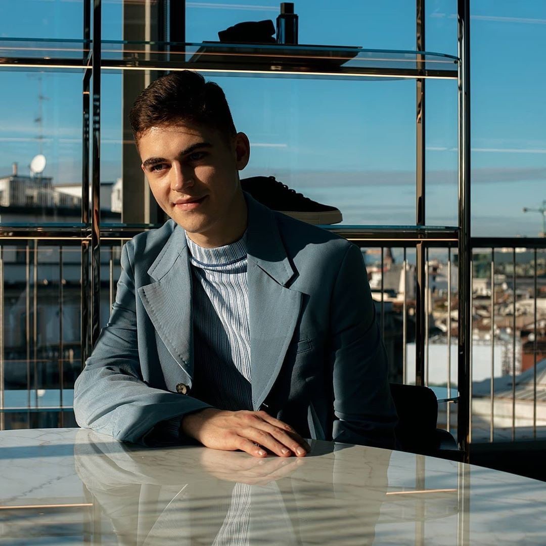Hero Fiennes Tiffin New Photos Of Hero For Ferragamo