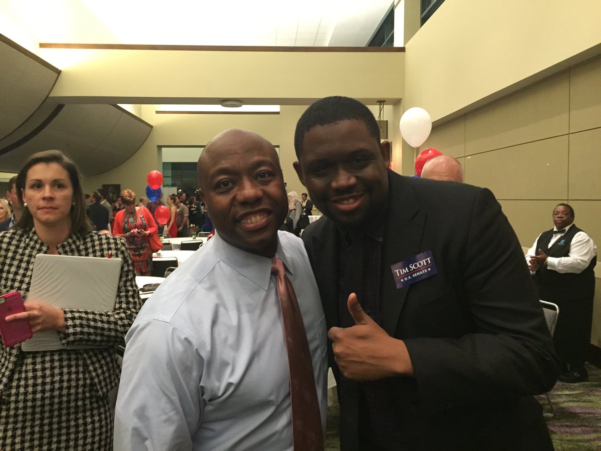 Happy birthday to my former boss ⁦<a href="/SenatorTimScott/">Senator Tim Scott</a>⁩. I’ll always appreciate and remember my time listening and learning from you.  I still use so many of those lessons everyday.