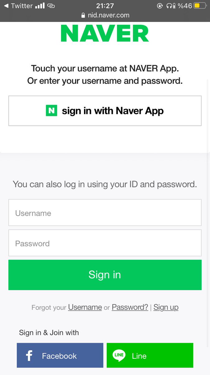  You have to open Naver acc but it’s so easy. Go to  https://m.naver.com   Click on the top left, click “로그인하세요” and “sign up.” And then agree to the terms.