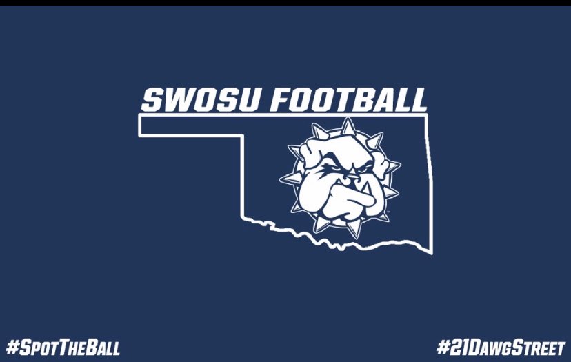 I am blessed to receive my first college football Offer!!  <a href="/SWOSUFootball/">SWOSU Football</a> @calton_bakker