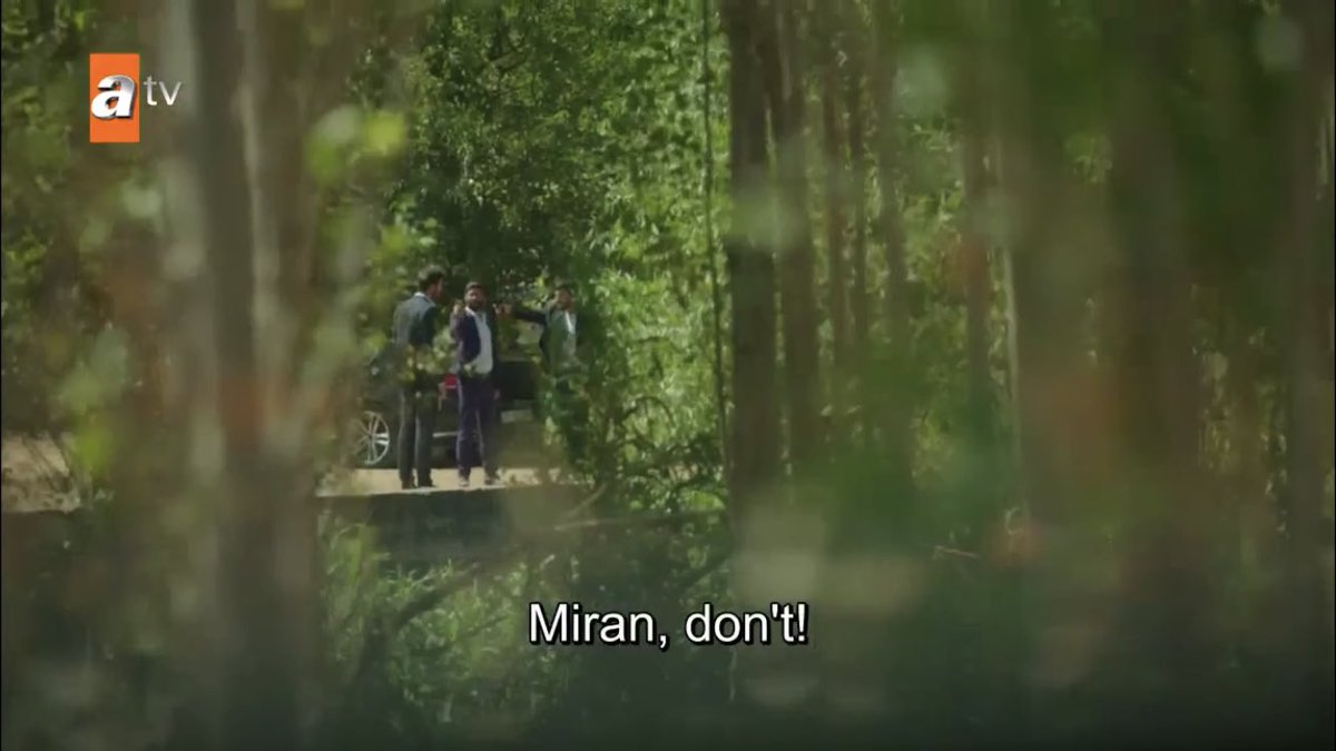 there are two guns pointed at azat, both people are willing to shoot to kill. miran’s only option is to shoot him first THIS IS SO GOOD OH MY GOD  #Hercai
