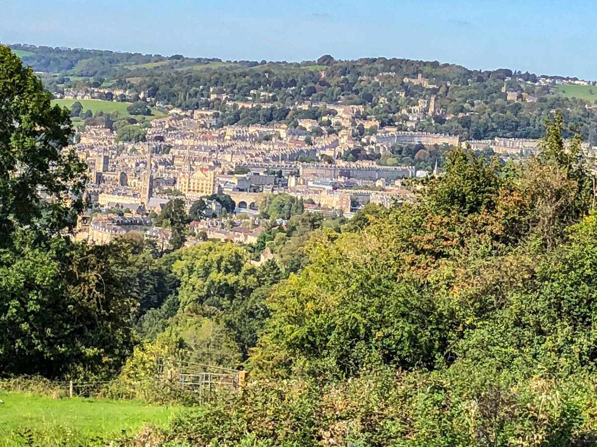 PPGCBath's tweet photo. Our beautiful city from Rainbow Woods, just at the top of Ralph Allen Drive from our garden centre. #beautifulbath #Ralphallen NTbath https://t.co/Sy0nbfa4rr