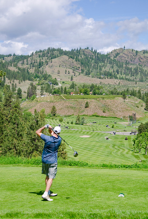 It's tee time! ⛳️ <a href="/FairviewMtnGolf/">Fairview Mountain</a>️
📷 Darren Robinson
#visitoliver #visitsouthokanagan #golfing