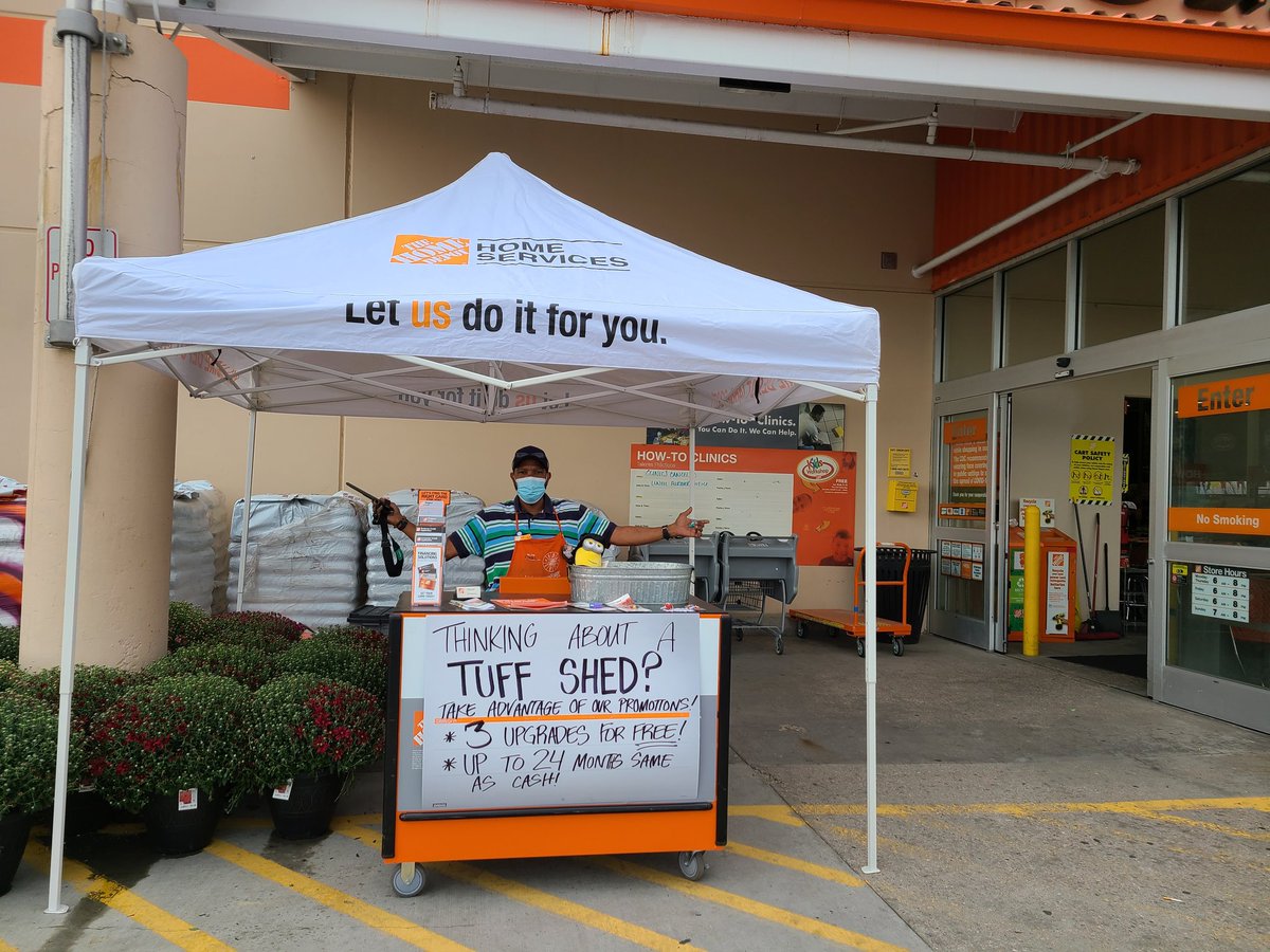 6002 is pumped to sell some Tuff Sheds today! Come see Carl and team with any questions! @rod_tewalt <a href="/paulcoxHD/">Paul Cox</a> @TJ77HD <a href="/AngeliqueK_HD/">Angelique Kennedy</a> <a href="/HdDeanna/">DEANNA</a>