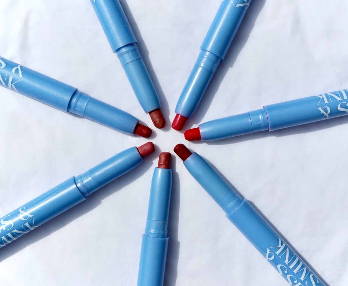 KissSmink's tweet photo. Colour Wheel 🎨 Double-tap on your favourite shade! 💄⁣
◇Amalfi ◇Maui ◇Bahamas ◇Martinique ◇Tulum ◇Martietas ◇Tavarua #makeup #lipcrayon #cleanmakeup https://t.co/WvFALDqZKw https://t.co/gSWo23q9eG