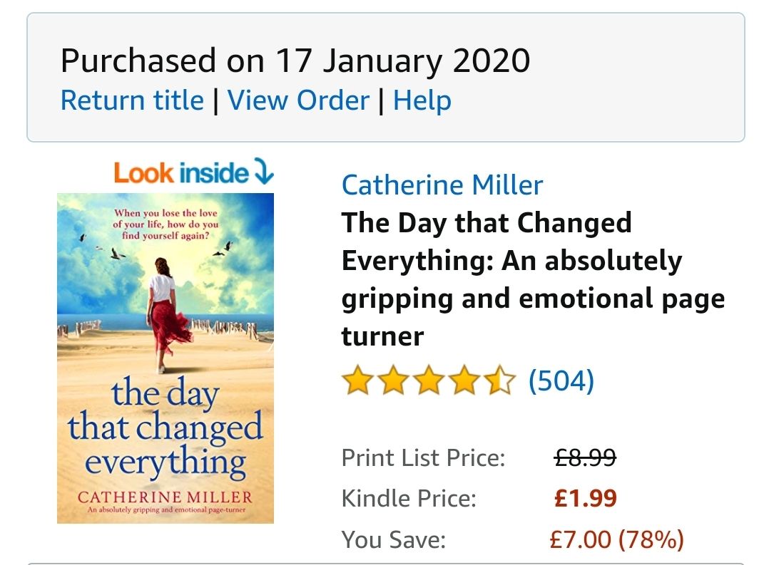 katylittlelady's tweet photo. #TheDaythatChangedEverything has hit the 500 review milestone in both the UK! I'm so thankful to readers! And not long to wait for #TheMissingPiece!
AMZ:
https://t.co/N27dbah5t6
@bookouture #isolationreads #AmazonDeals https://t.co/j4ojNkXP7M