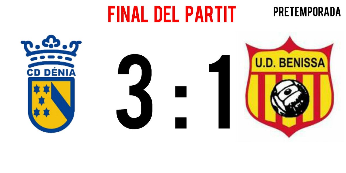CDDeniaLIVE's tweet photo. #futbol #RegPref #PrefGV #Pretemporada #denia #benissa @golsmediasports 

⚽ Proper partit / Next match 👇

CD Denia - : - Villajoyosa (23/09/2020, 20:00) https://t.co/x7gqXPl2og
