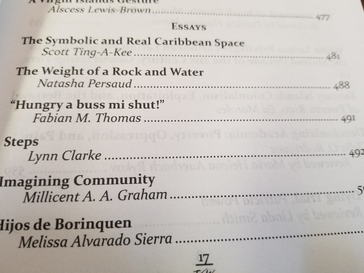 fabianmthomas's tweet image. Mi contributor's copy reach!! Thanks @TheCaribbeanWri!! #publishedagain