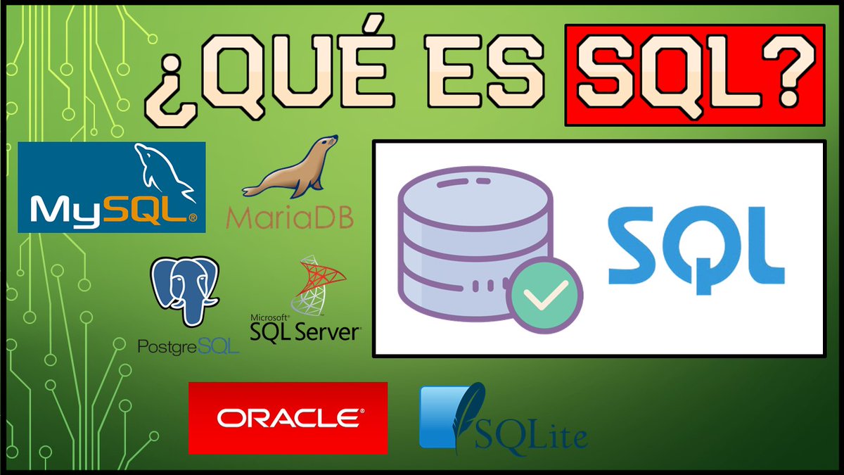 UskoKruM2010's tweet image. ¿Qué Es SQL? Concepto, Usos y Sistemas Gestores de Bases de Datos Relacionales 💻 ✅ youtu.be/eaAvrVxtjwQ a través de @YouTube 

¿Me ayudas a compartirlo? ¡Gracias! 👨‍💻 😉

#sql #basesDatos #querys #consultas