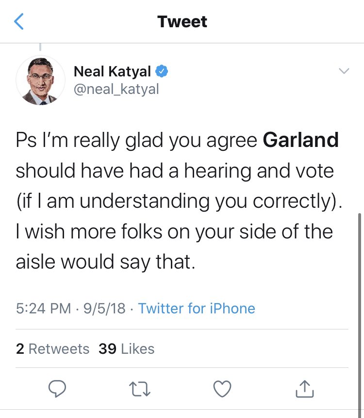 The blue checks joined in. Quite a different time this time around for  @neal_katyal