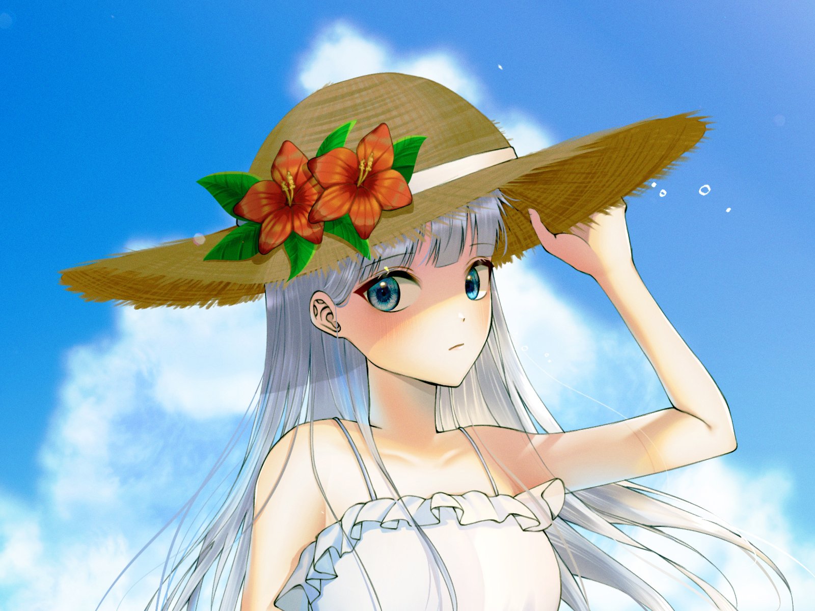 Igo No Twitter Illustration Illust Illustagram Drawing Girl Summer Whiteonepiece Silverhair Sea 海 少女 女の子 イラスト 可愛い 夏 일러스트 그림 소녀 원피스 여름 바다 T Co D5pg9l11z7 Twitter