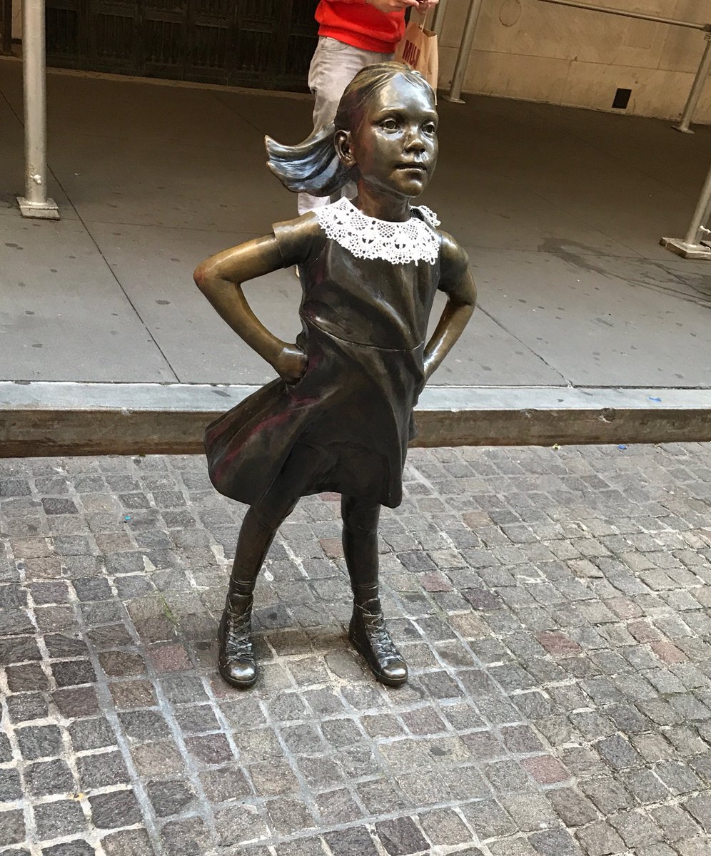We will keep moving forward. In her honor, for her, because of her. RIP #RBG #Fearlessgirl