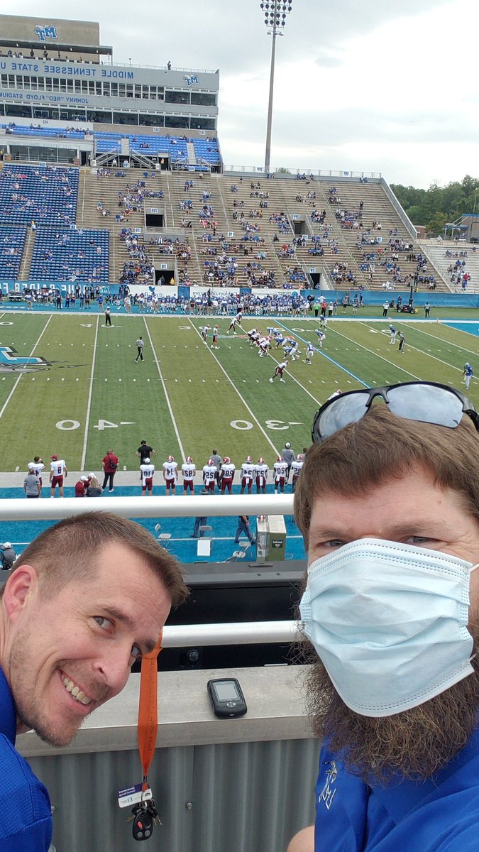 Thankful to be back in #FloydStadium cheering on my <a href="/MT_FB/">Middle Tennessee Football</a> #BlueRaiders