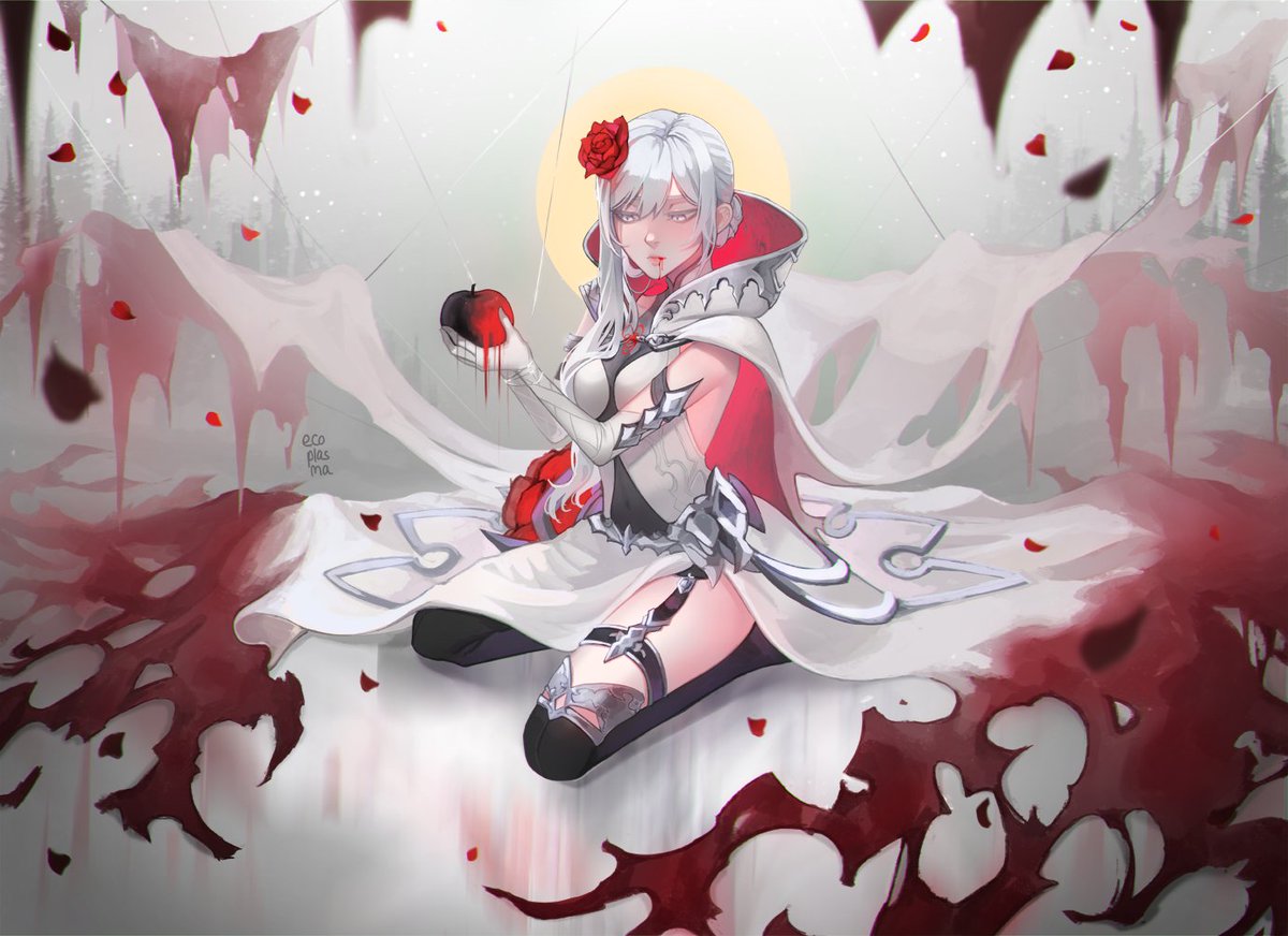 darkecoracer's tweet photo. So rot wie Blut. 
#SINoALICE https://t.co/xIMQ7PzV1F