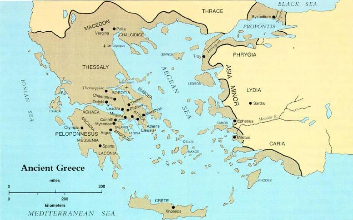 10/22During Aristotle's time, the whole region inhabited by the 4 tribes was collectively referred to as Hellas, after their mythological patriarch Hellen. But at some point in the past, he wrote in Meteorologica, the western reaches were called Graecus and its people, Graeci.