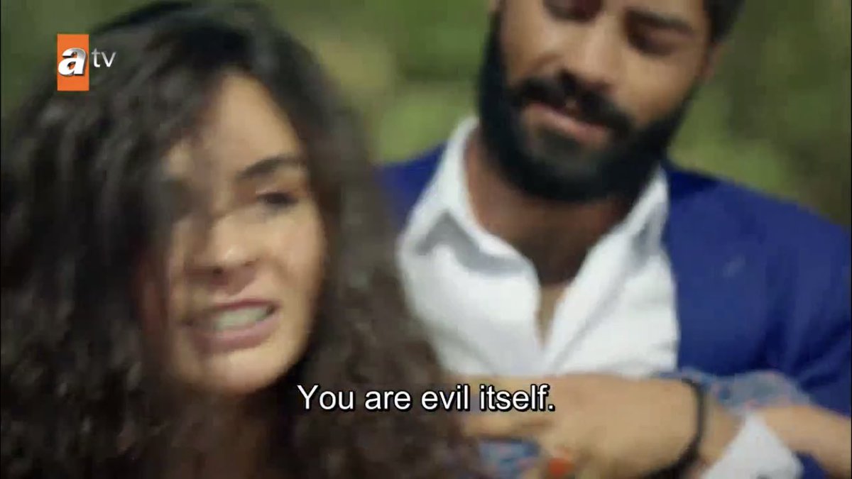 she really did all this just so reyyan could think their love was not strong enough to defeat her power over him i hope she burns in hell  #Hercai