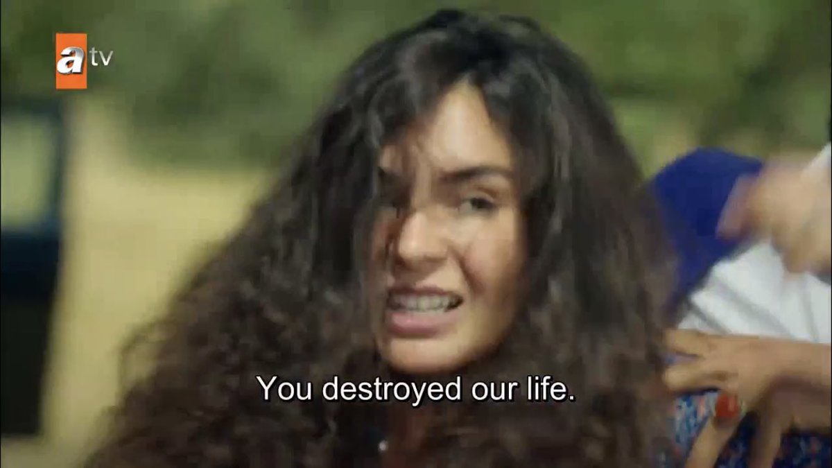 she really did all this just so reyyan could think their love was not strong enough to defeat her power over him i hope she burns in hell  #Hercai