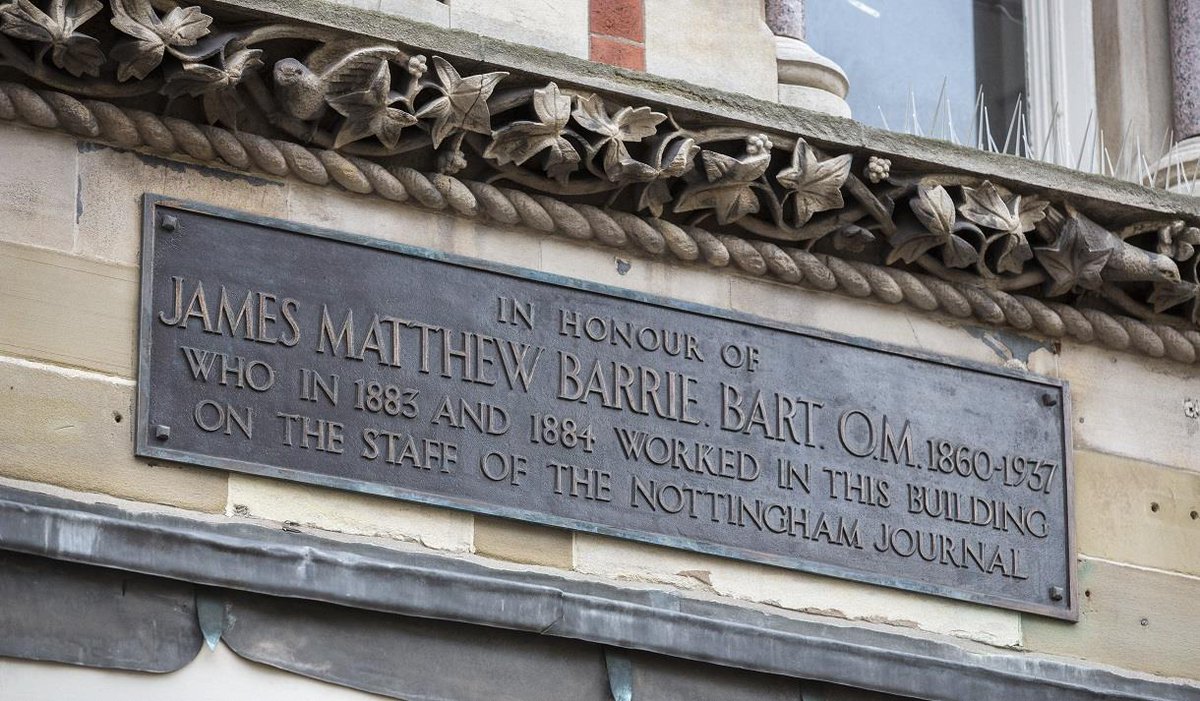 THE NOT ENTIRELY OBVIOUS NOTTINGHAM ESSAY: PART 1: TWO PLAQUES.Here's a story about two plaques in Nottm city centre, and why they might have a strange link that spans a century and created one of the most recognisable characters of all time.So, let's see the plaques.