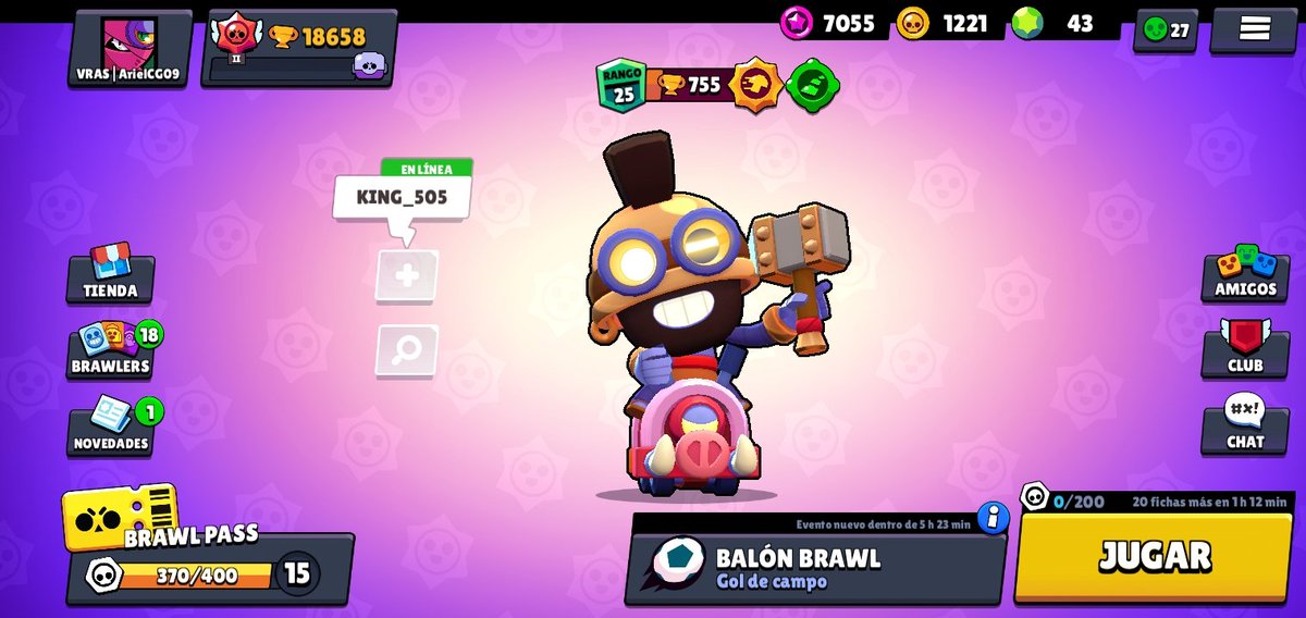 Mi segundo rango 25 😳 se que no es nada del otro mundo pero a mi me gusta los rango 25 #BrawlStars #BrawlStarsViral

#GOQUALITY
