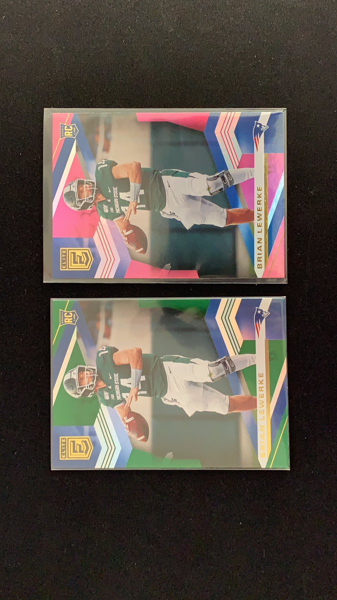 Brian Lewerke rookie parallel lot $4