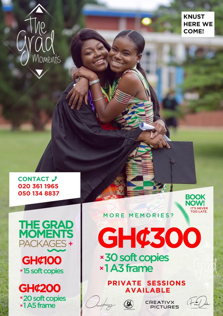 watsuptek's tweet photo. Let's capture your excitement in style at your comfort.
Call us now!
#watsuptek #KNUSTVirtualGraduation https://t.co/0VlkkJ3U8n