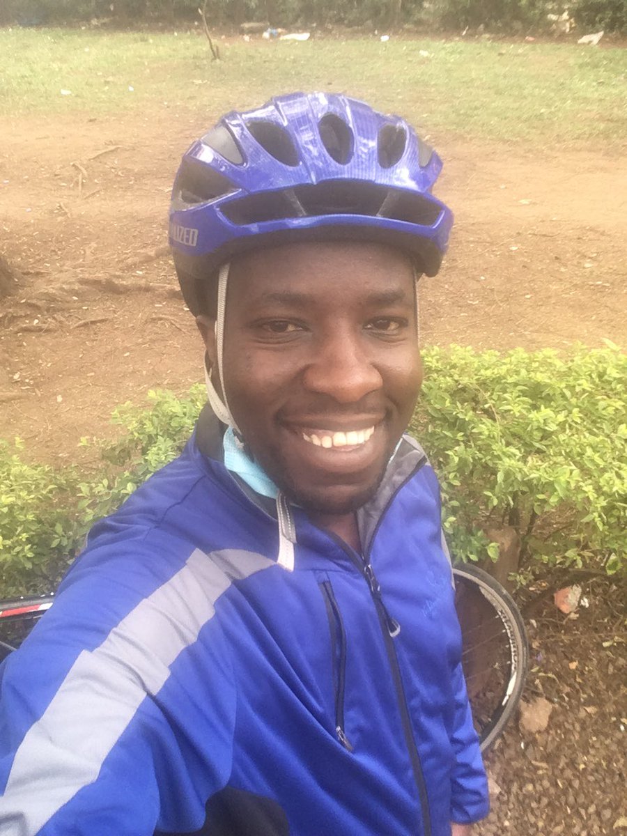 twinoftwinzz's tweet photo. It was a day well spent bt all of us were to be asked โhaingefaa kuwa hivi.โ One of us ametangulia bt hatutakusahau. Angels be ready kufinyiwa cz he was good at it #RIPBelac #CyclistsLivesMatter #RideWithTheAngelsBigMan https://t.co/qUJz0mwnwq