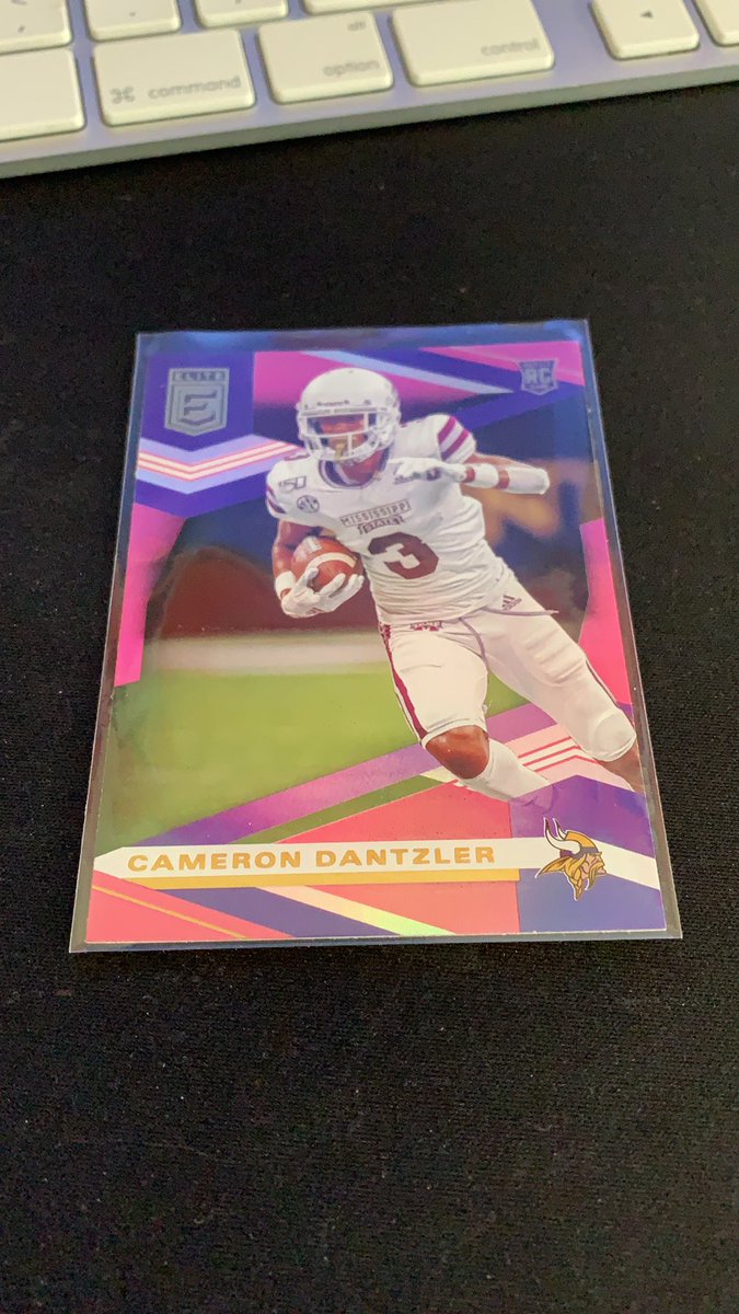 Pink rookie parallel $3