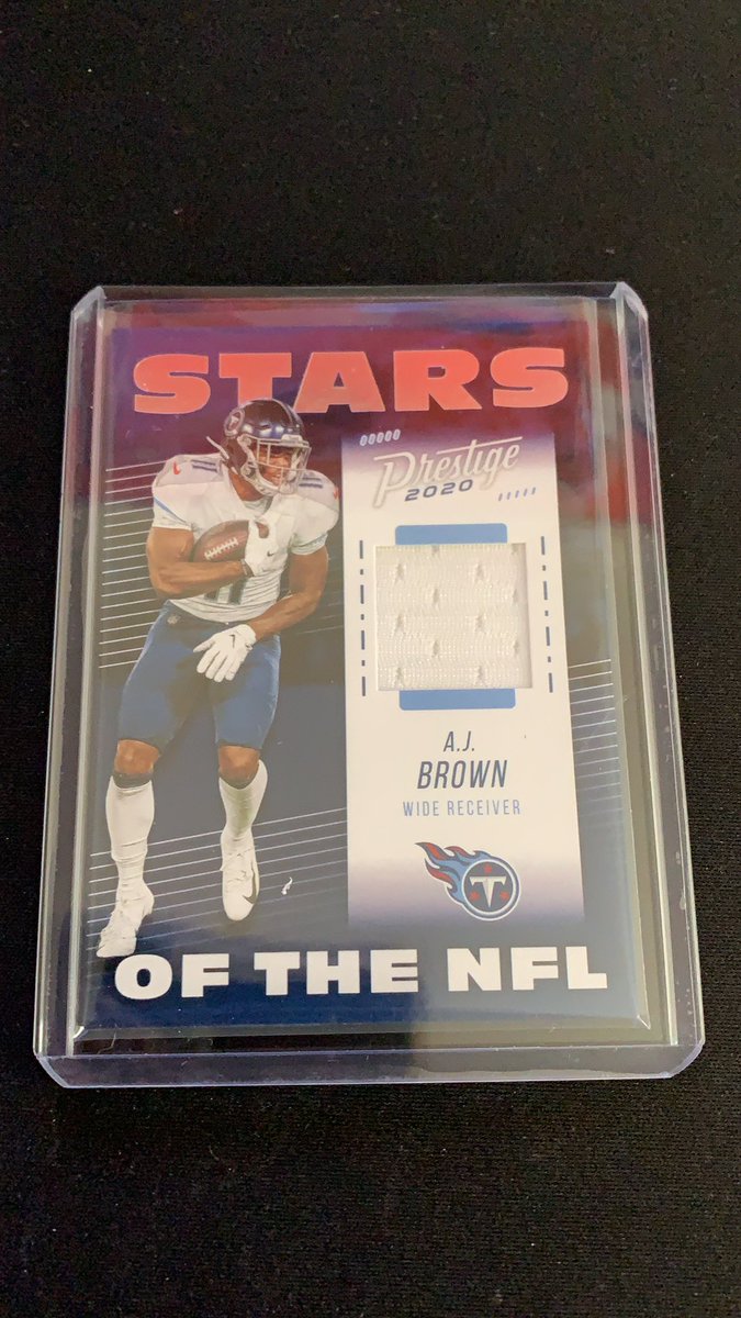 AJ Brown jersey relic $3